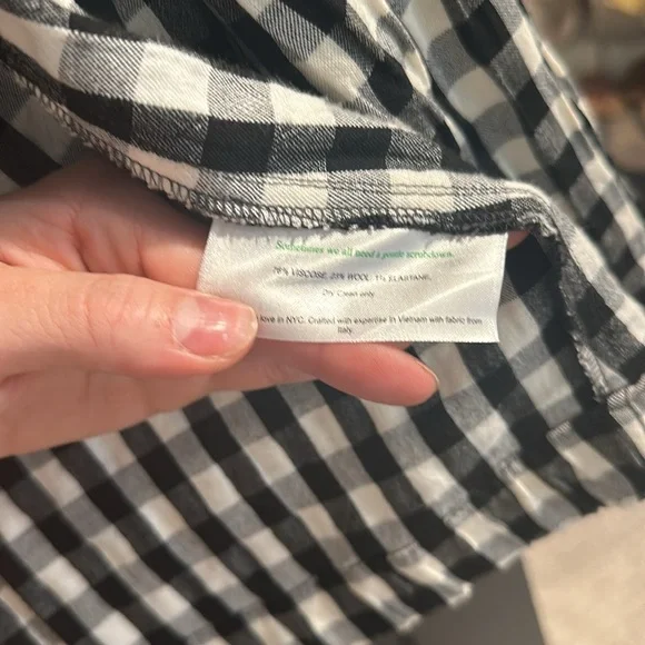 M.M. Lafleur gingham jacket - Picture 5 of 5